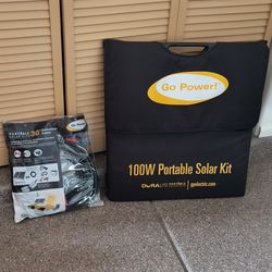 Go Power 100 w Solar Panel