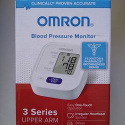 Omron Blood Pressure Monitor 3 Series Upper Arm (BP7100)