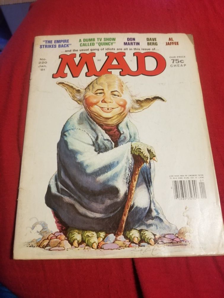Vintage mad magazine
