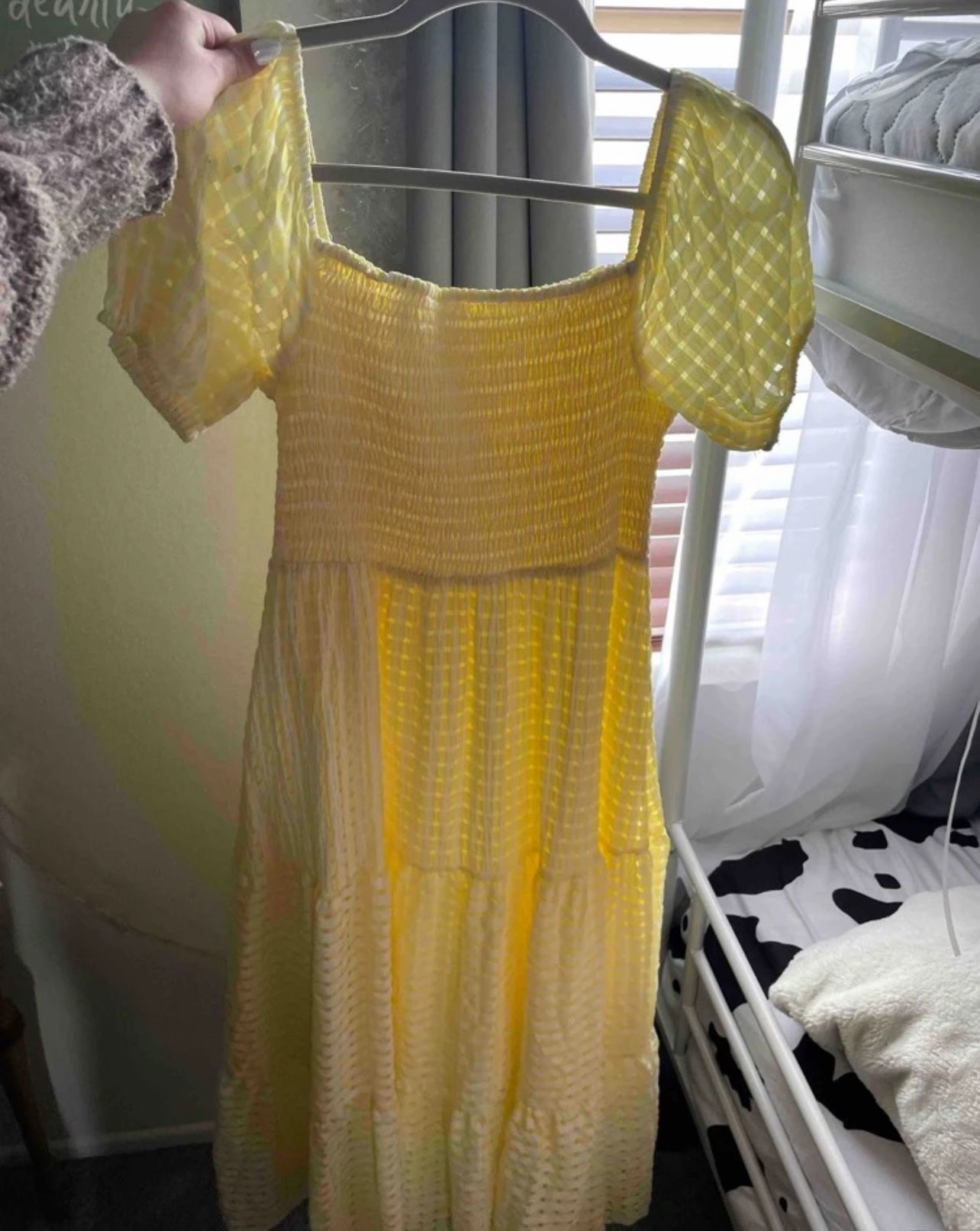 Yellow Sundress From Shein Size Large