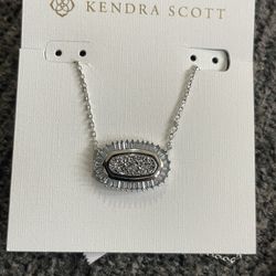 Kendra Scott Sterling Silver Woman's Necklace 
