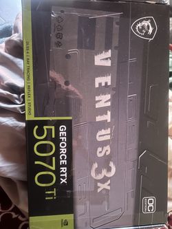 MSI Ventus 3x. Rtx 5070ti