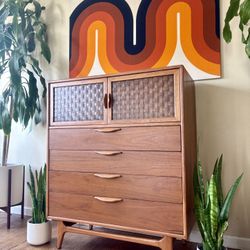 Stunning 1960's Lane Perception Dresser Tallboy