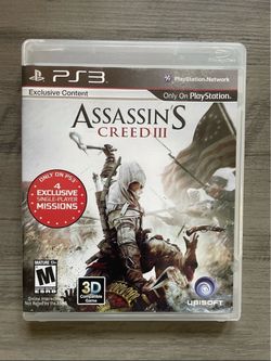 Assassin’s Creed 3 for PS3