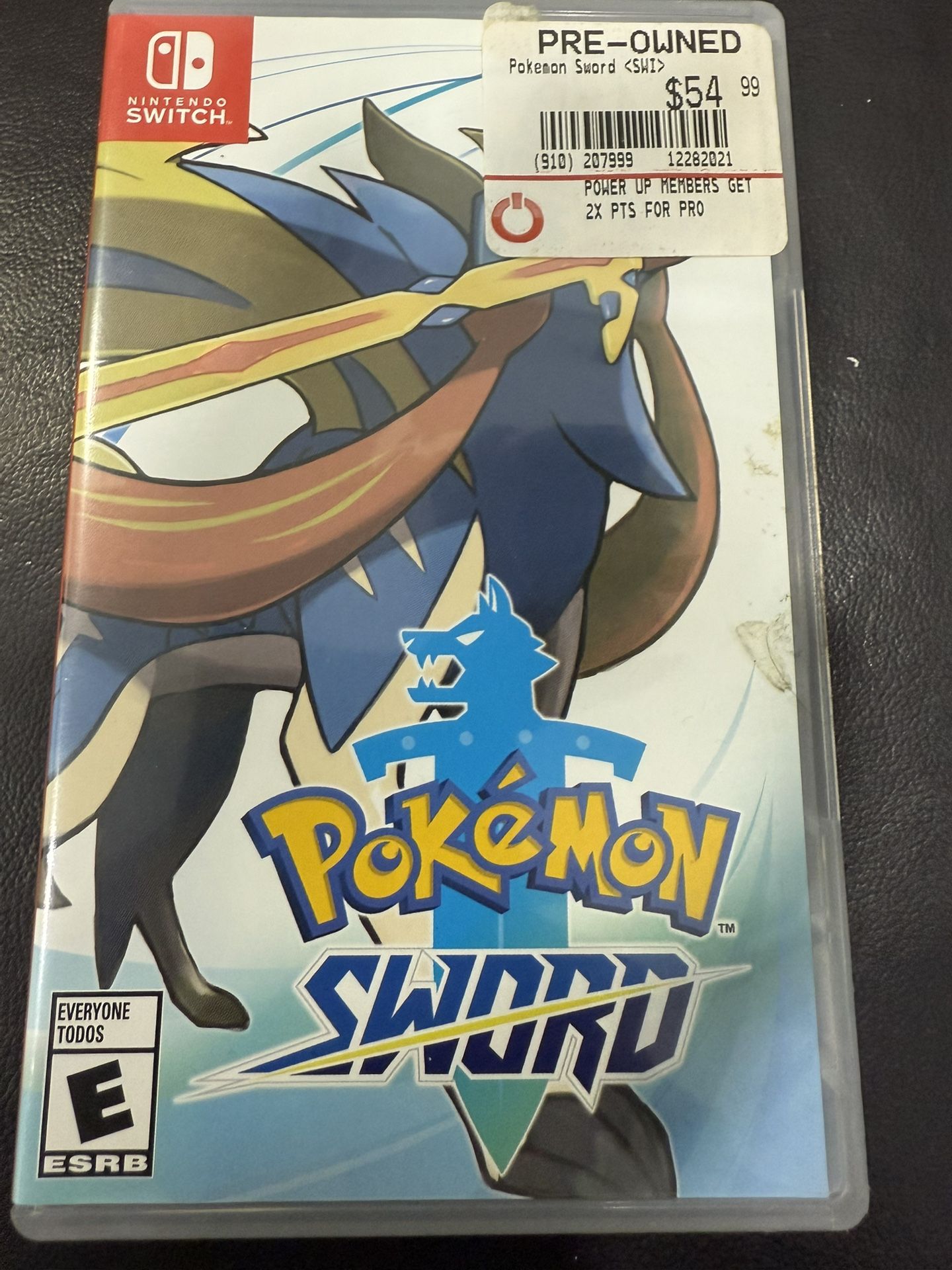 Pokemon Sword For Nintendo Switch