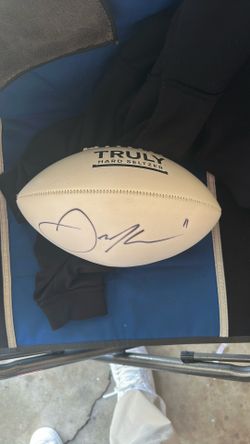 Julian Edelman Autographed Football