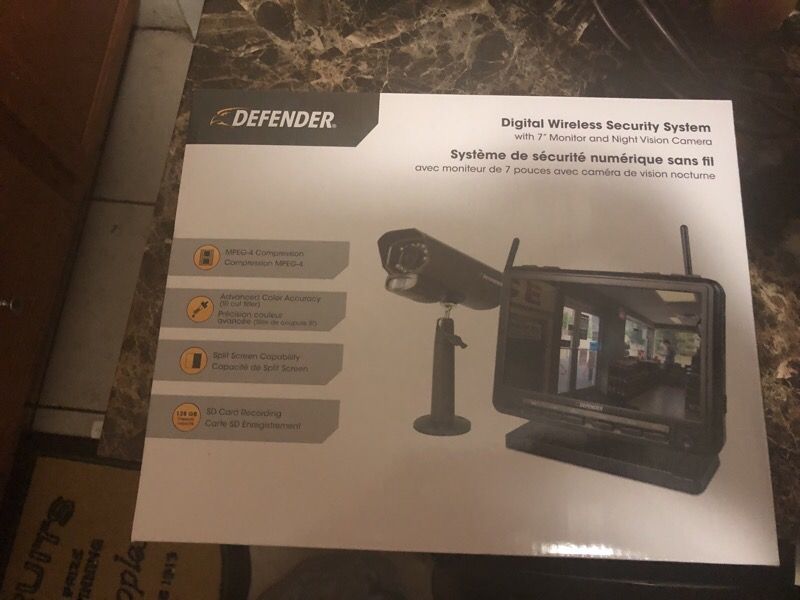 Defender security camera