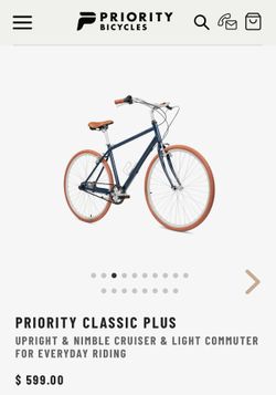 Priority Classic Plus Bike