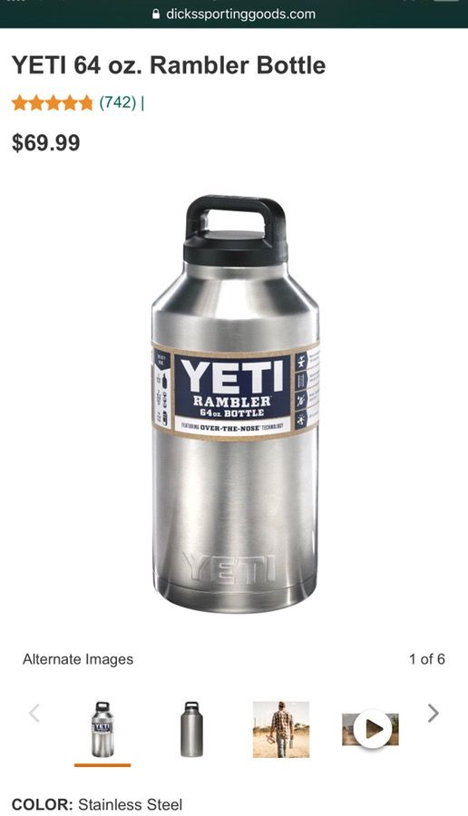 Termo yeti 36oz color turquesa for Sale in Arlington, TX - OfferUp