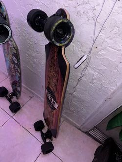 Longboard Big Wheels (brown Board)