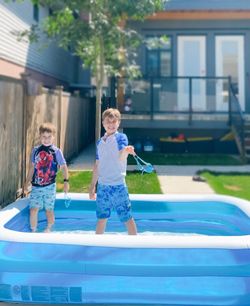 NEW- Large inflatable pool 