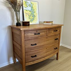 Solid Maple Dresser – Professionally Refinished