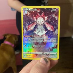 diancie pokemon card full art Sylveon Full Art Chinese Gem Pack 2 0915/15, NM Pokemon Card main image 0