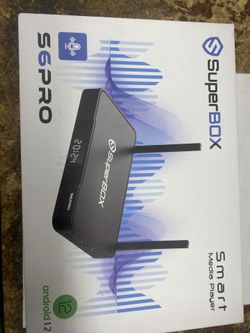 Superbox S6 Pro 1 Year Warranty 