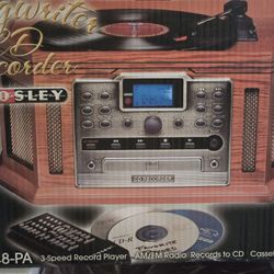 Vintage Crosley 5 In 1 Entertainment Player