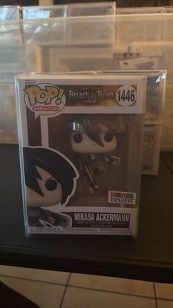 Funko Pop Mikasa Ackermann #1446 BBTS Exclusive