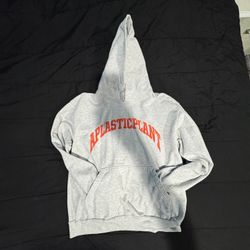 APLASTICPLANT Grey Logo Hoodie