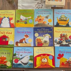 Usborne Phonics Readers - 12 book set