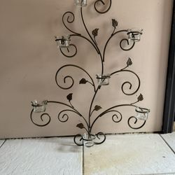Tea light Holder Wall Display