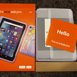 Brand New Fire HD 10 kids Pro Tablet 