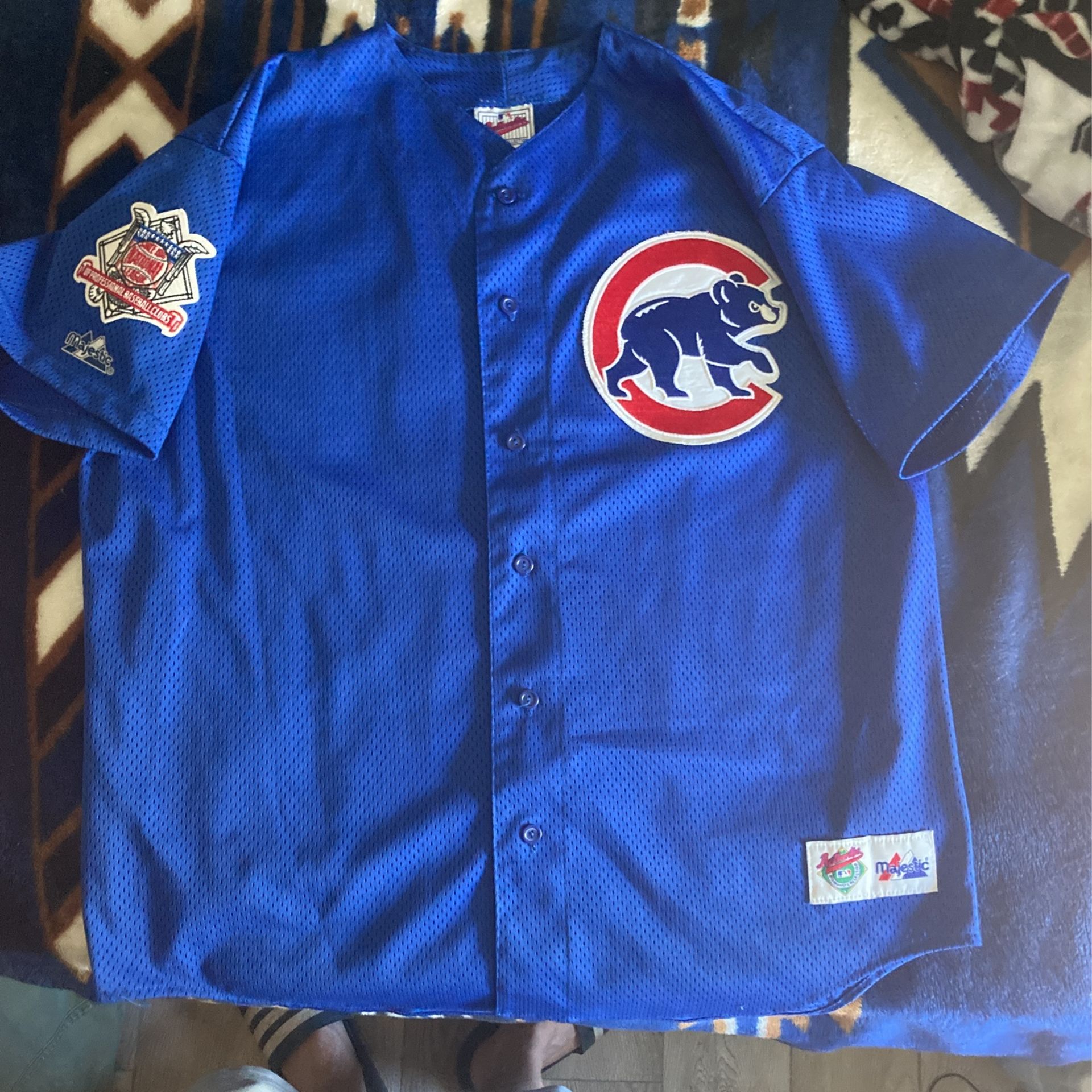 Vintage 90s Majestic Chicago Cubs Sammy Sosa Jersey