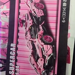 Supercar 1:14 Scale Lego Model (3314 Pieces) 