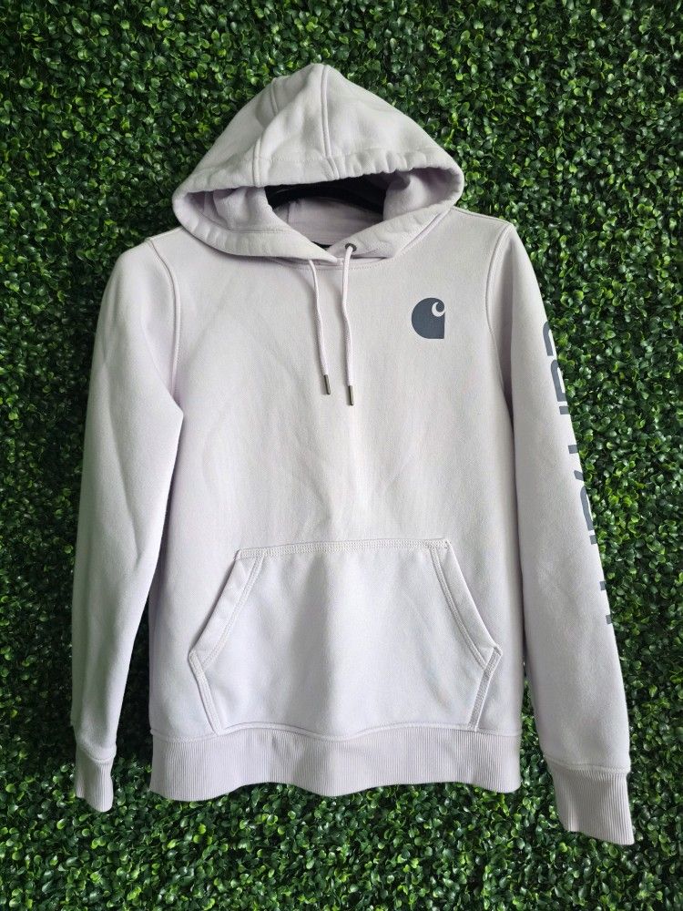 Carhartt Relaxed Fit Women's Purple Hoodie Size M