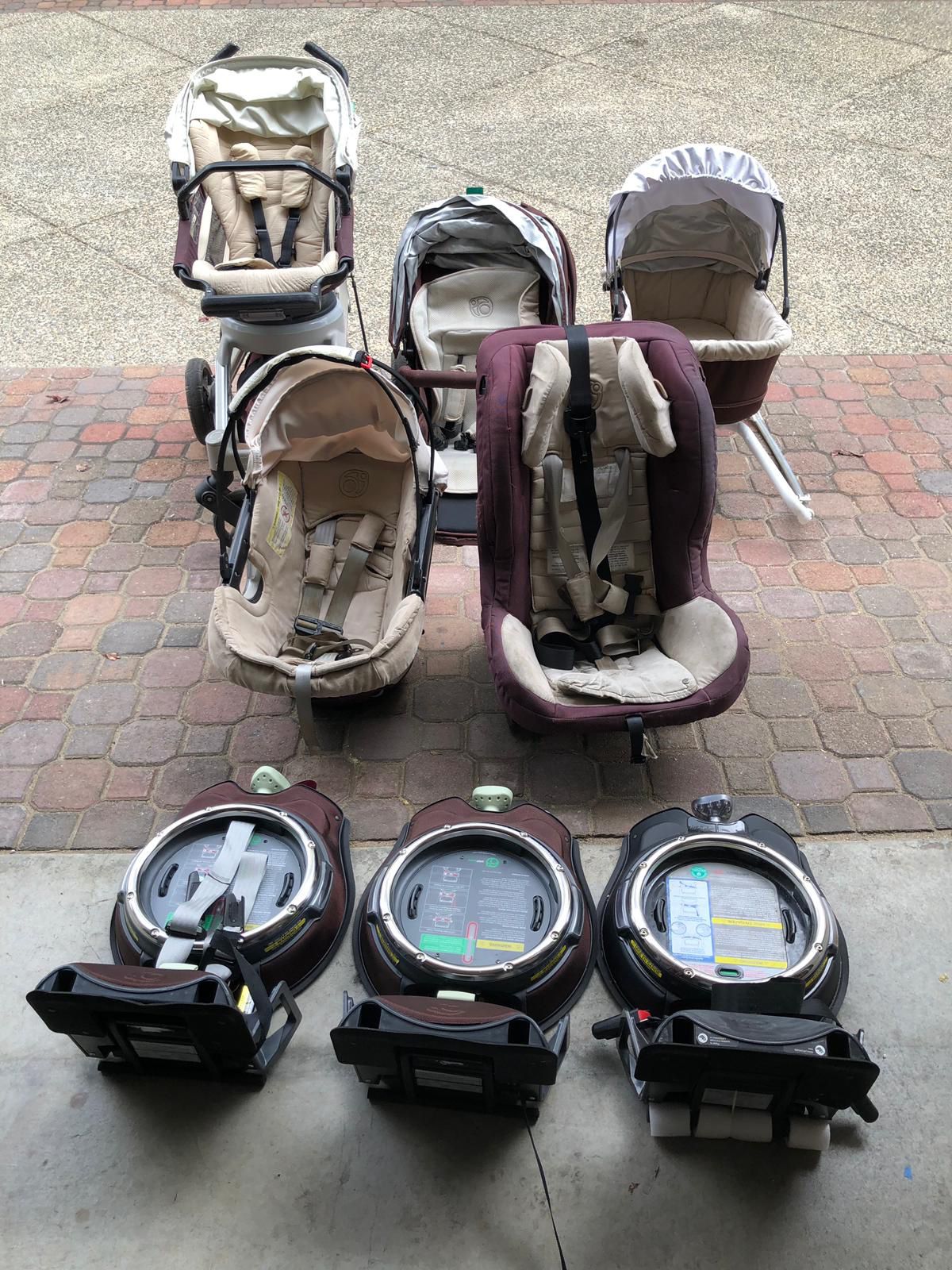 Orbit Travel System - baby - toddler stroller, car seat - bassinet