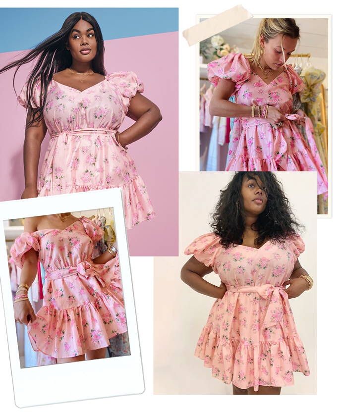 Love Shack Fancy x Target Floral Mini Dress