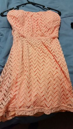 Rue 21 peach dress