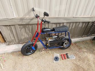 Azusa frame with 10in rim kit ghost motor and helmet