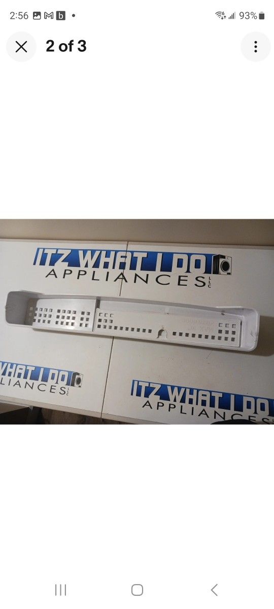 SAMSUNG REFRIGERATOR FREEZER PIZZA DOOR BIN & GUARD DA63-05162A