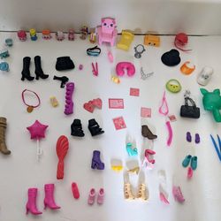 Barbie Accessories & Shopkins Lot 