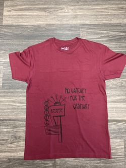 Recense 27 Men's Maroon T-Shirt Size M