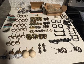 Mixed Vintage handles and  knobs