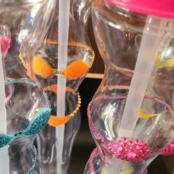 Custom bikini drinking sippy  pool party adult novelty cups 