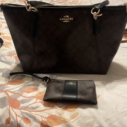 Coach Purse & Coin Purse