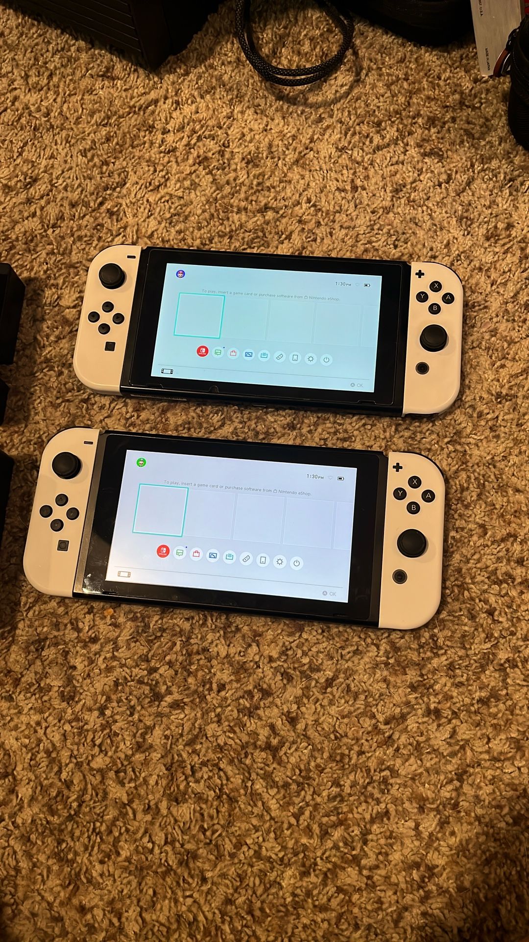 Nintendo Switch Consoles.