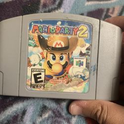 Mario Party 2 N64 Game