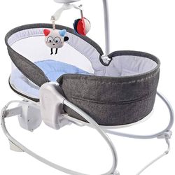 3-in-1 Baby Bouncers, Can sit and Lie Down, Brilliant Bouncer,Rocking Bouncer, Soothing Vibration, 3rd Gear Adjustment, Suitable for Babies Boys/Babie