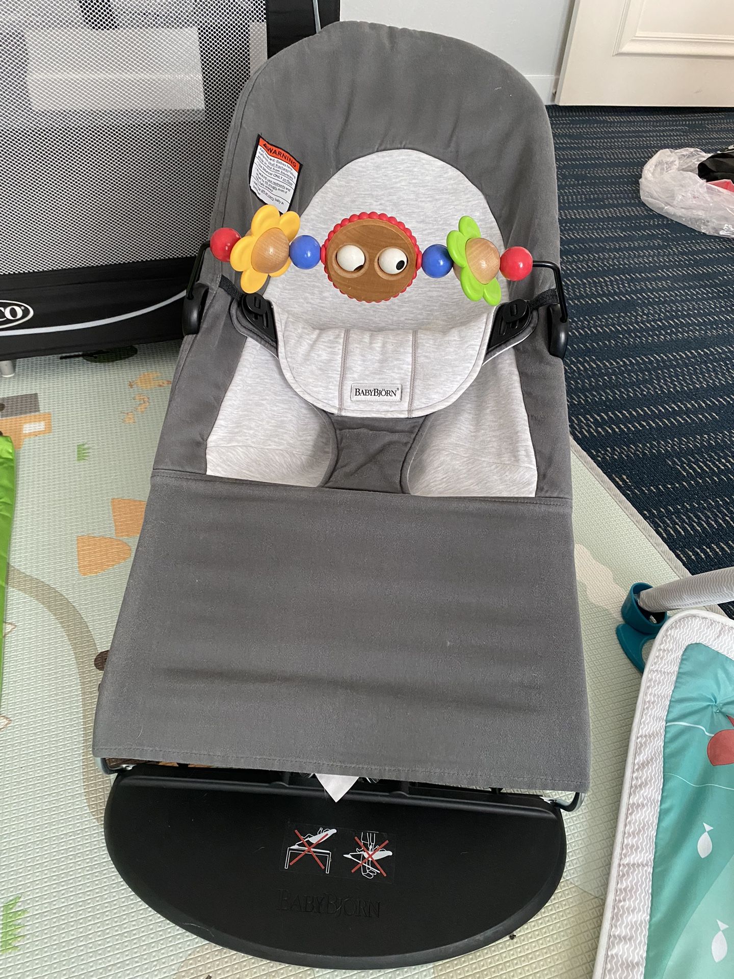 Baby Bjorn Bouncer And Toy Bar 