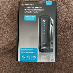 Wireless Cable Modem And Router