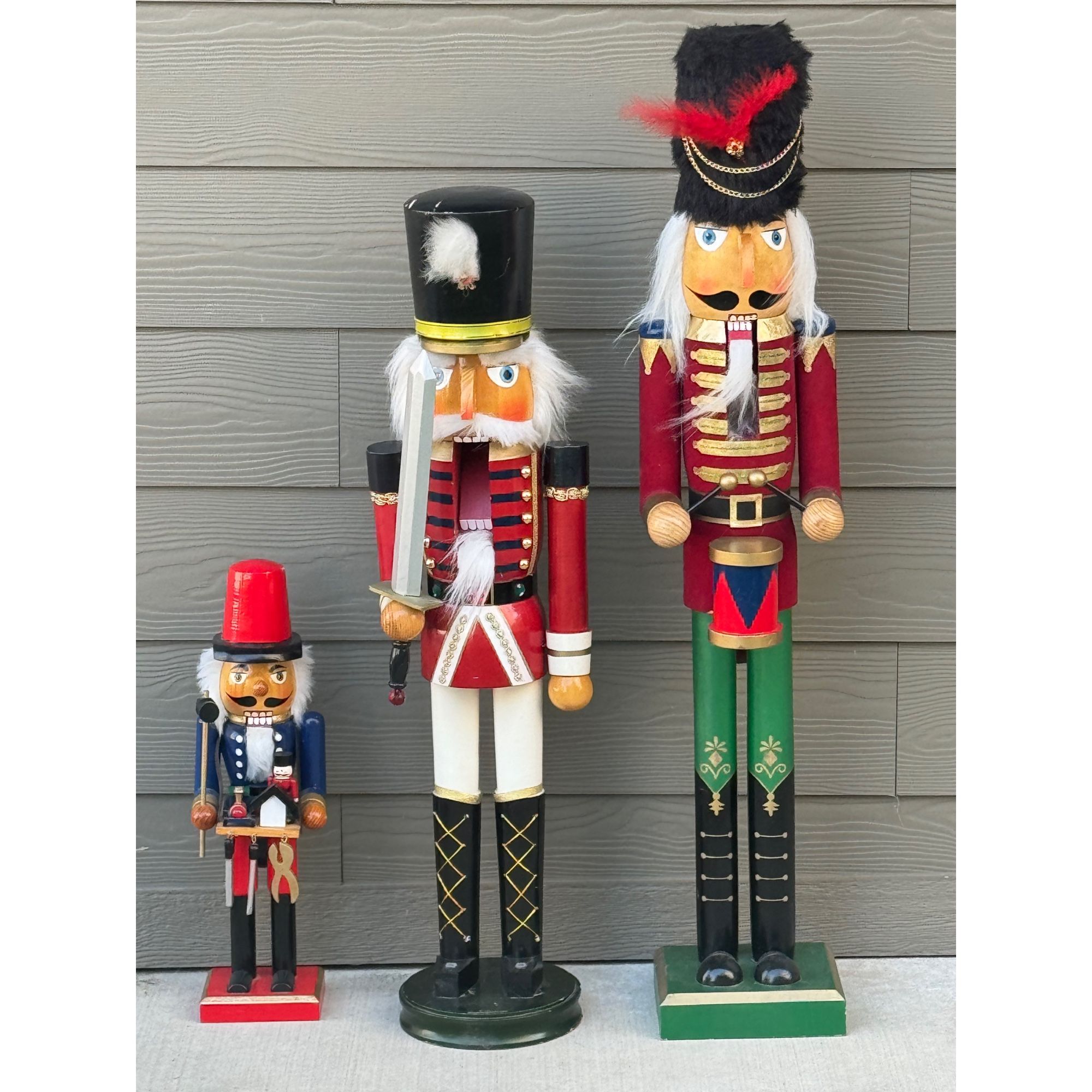 50+ Year Old Vintage Wooden Nutcrackers!