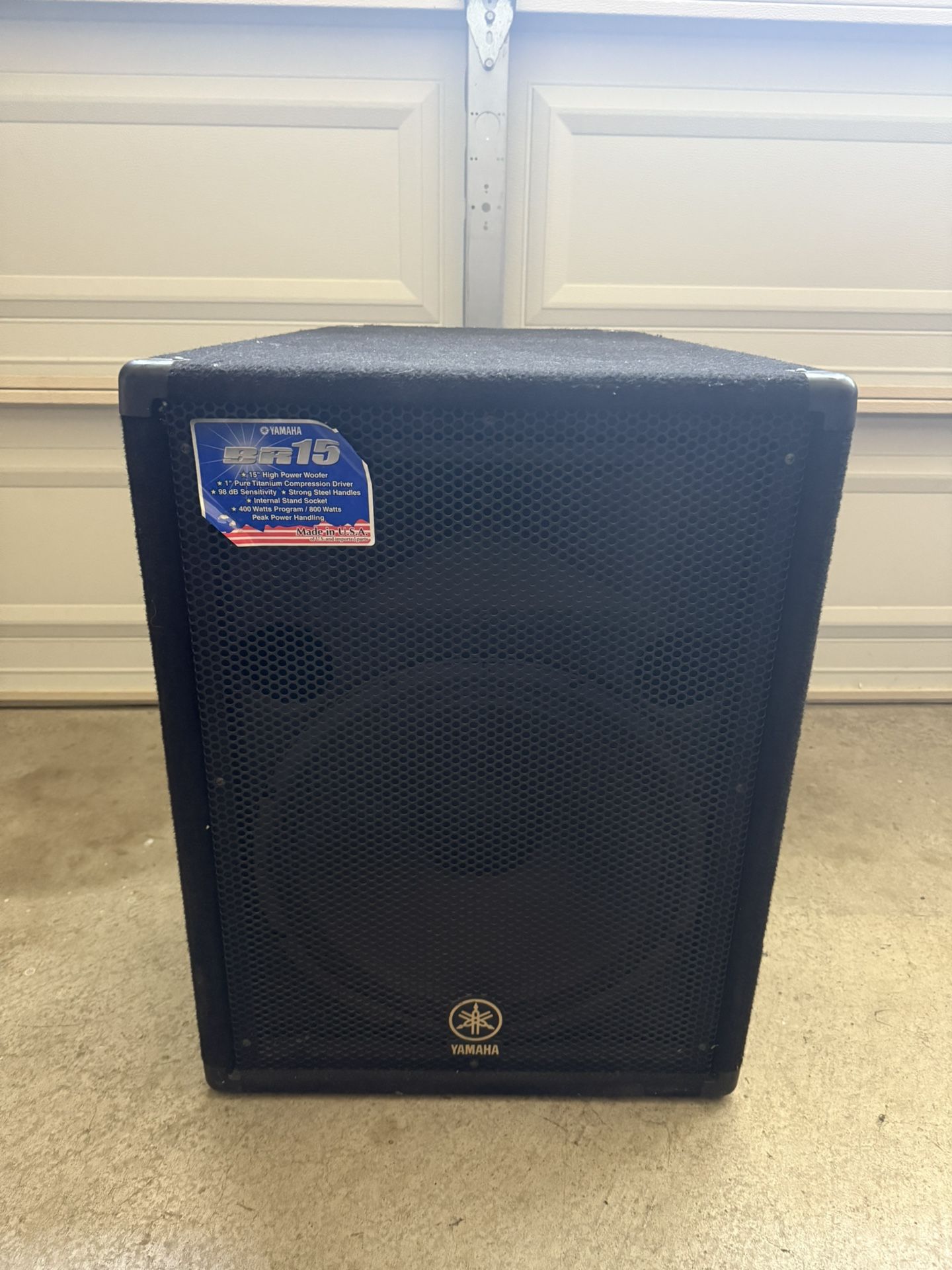 YAMAHA BR15 15" 2-WAY LOUDSPEAKER(Today Only $60)