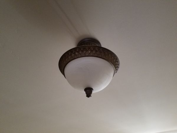 Flush Mount Lighting Fixture E11679 Pt 6830 Light Bronze For 5