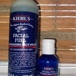 Kiehl’s Facial Fuel Gel Cleanser + Mini Facial Fuel Toner 
