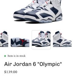 Jordan Retro 6 size 10 men