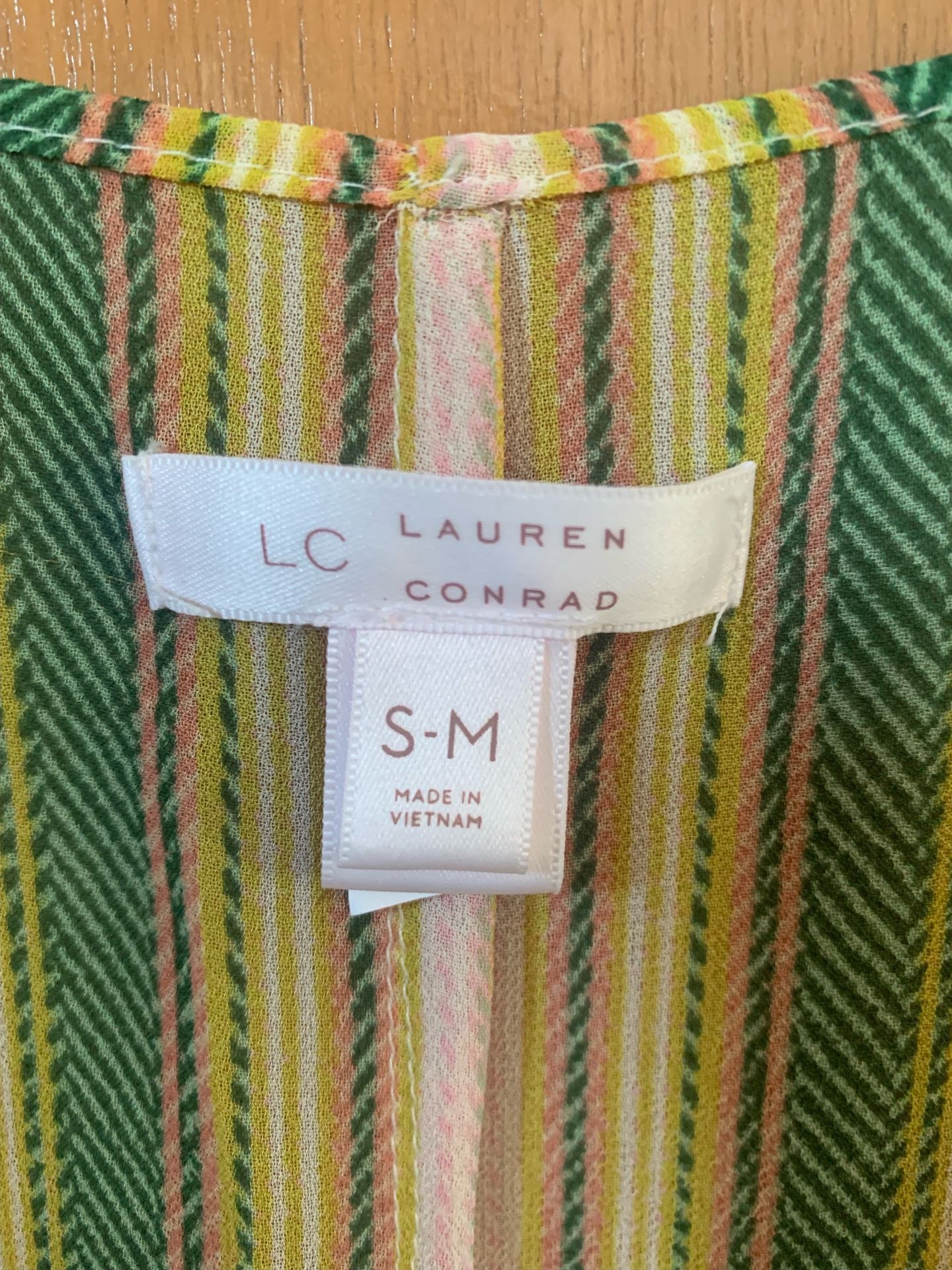Women’s Lauren Conrad Striped Kaftan Size S/M