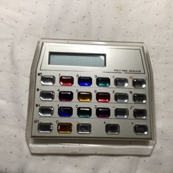 Electronic calculator - Vintage Jeweled Calculator