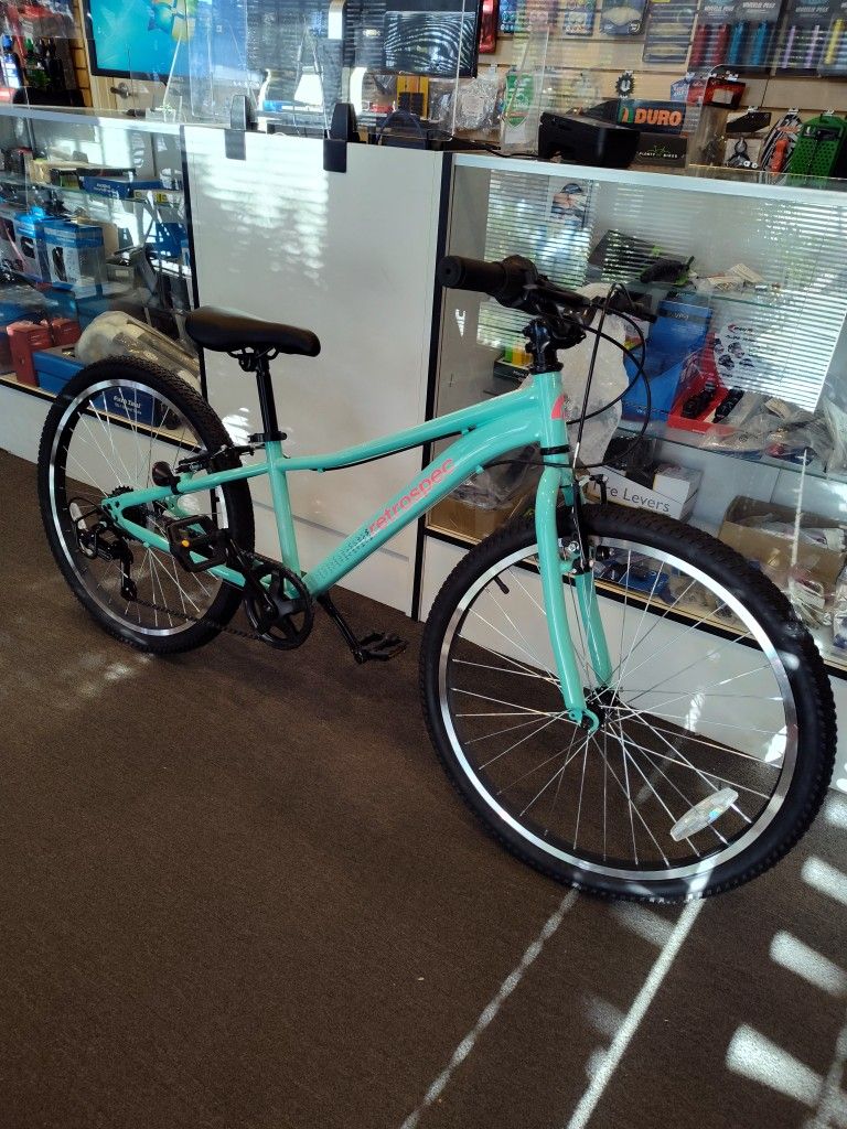 NEW RETROSPEC DART 24 INCH SEAFOAM SPEED GIRLS KIDS YOUTH HYBRID